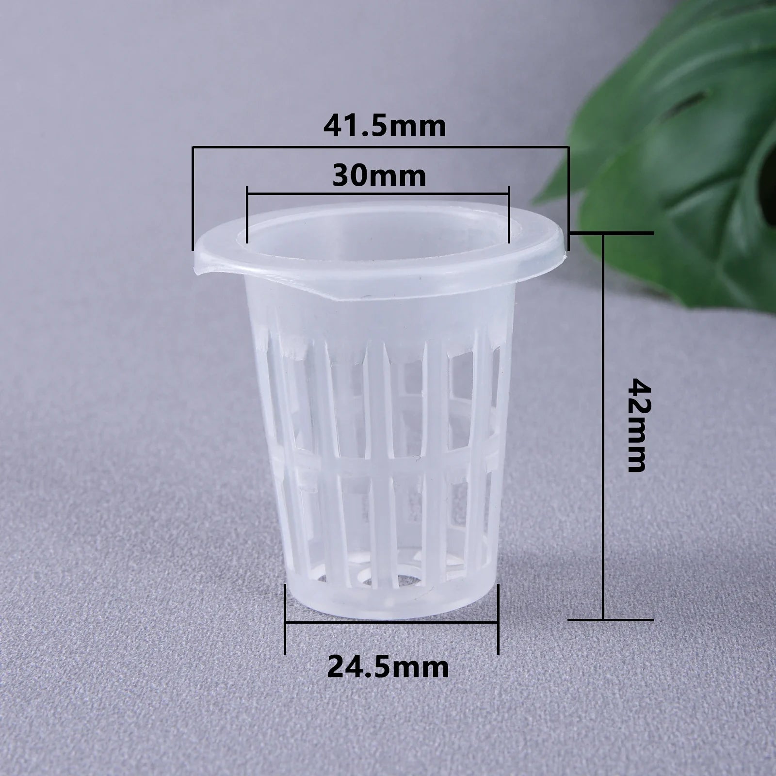 10/50pcs Hydroponic Planting Basket - Slotted Cup for Hydroponic Gardening Perfect for Seedlings & Vegetables - 50pcs