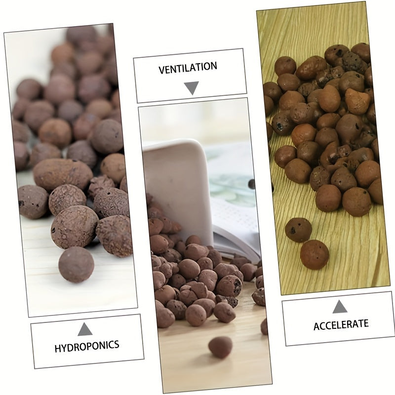 16 lbs Premium Expanded Clay Aggregate - High Porosity 5-10mm Hydroponic Grow Rocks for Soilless Cultivation Orchids