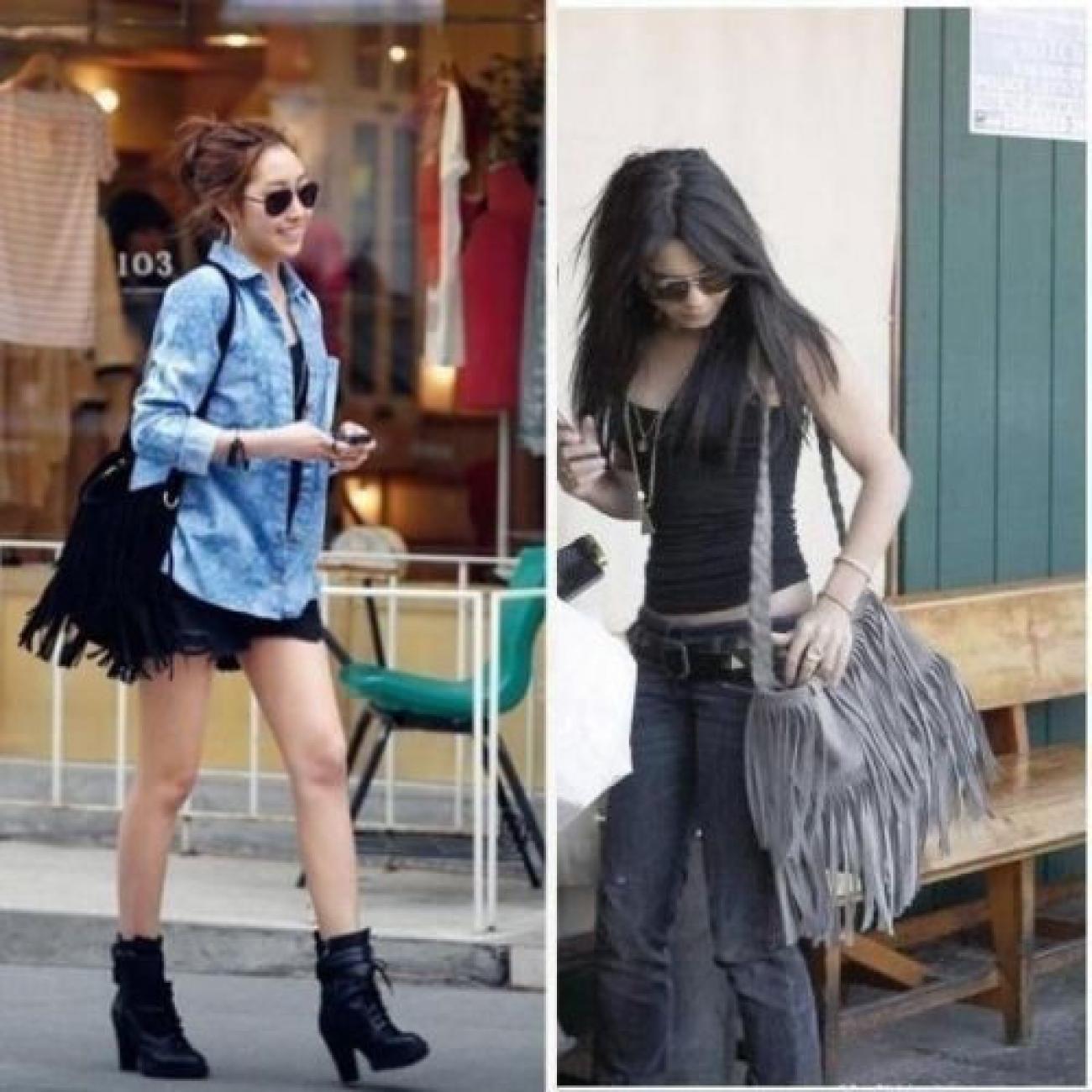 Elegant Tassel Suede Handbag for Women & Girls - Fashionable Messenger Shoulder Bag Satchel for Everyday Use