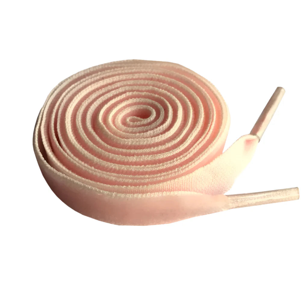 1cm Wide Velvet Ribbon Flat Shoelaces - Fantastic Replacement Laces for Sneakers & Sports Shoes 120cm/47 Inch Length