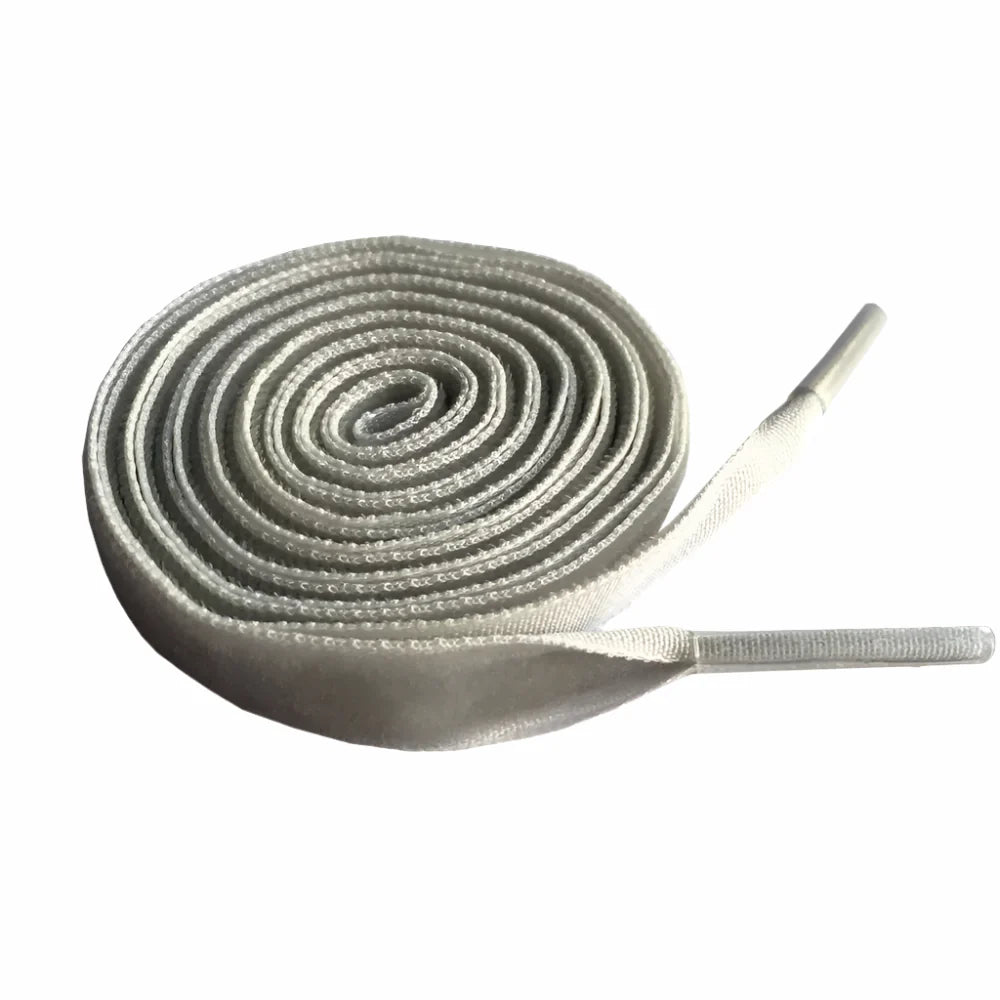 1cm Wide Velvet Ribbon Flat Shoelaces - Fantastic Replacement Laces for Sneakers & Sports Shoes 120cm/47 Inch Length