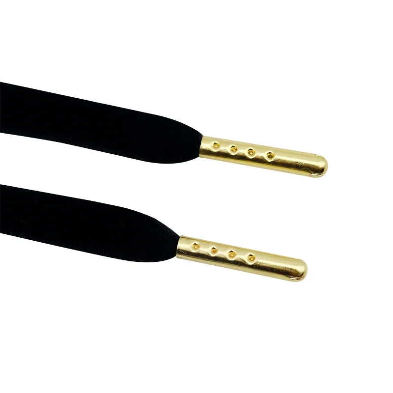 1cm Width Luxurious Double-Sided Velvet Shoelaces - Suede Pile Coating for Women & Men Shoes Black White Colorful