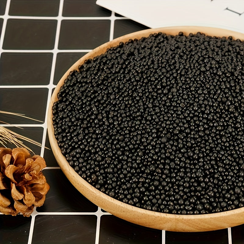 1pc 1.1lb/500g Black Aquaponics Substrate Non-Powdering Water Grass Mud Clear Water Aquatic Soil For Fish Tank