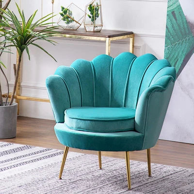 Modern Minimalist Light Luxury Single Sofa Chair – Nordic Style Small Apartment Armchair for Living Room Home Furniture