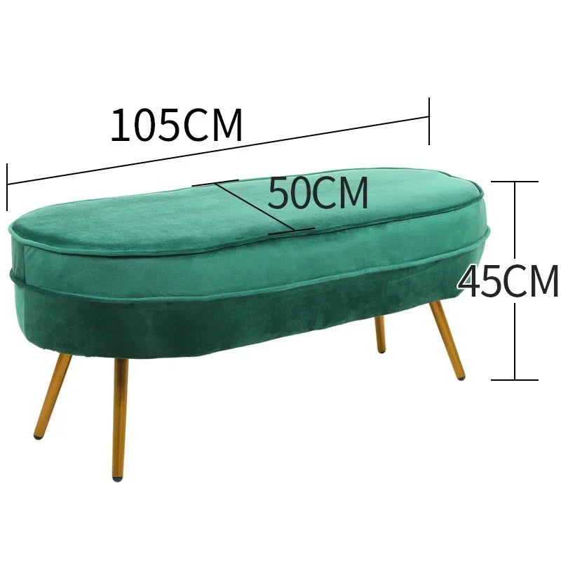 Nordic Flannel Single Sofa Chair - Light Luxury Living Room Furniture for Home or Beauty Salon, Custom Upholstered Modern Accent Chair