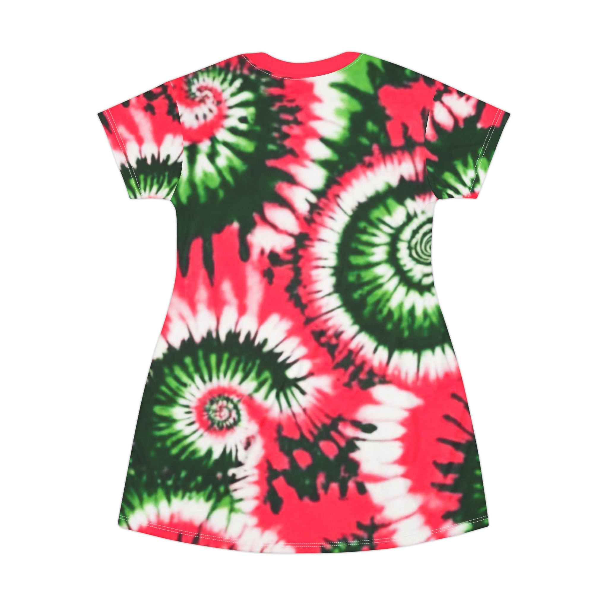All Over Prints - Boho Eco Boutique Tie - Dye Dress | Green, Dark Pink Bohemian Style | Casual Dress for Women | Eco - Friendly FashionUnique | Hippie Chic | Festival | - Boho Eco Boutique™ - Boho Eco Boutique Tie - Dye Dress | Green, Dark Pink Bohemian Style | Casual Dress for Women | Eco - Friendly FashionUnique | Hippie Chic | Festival | - XS -