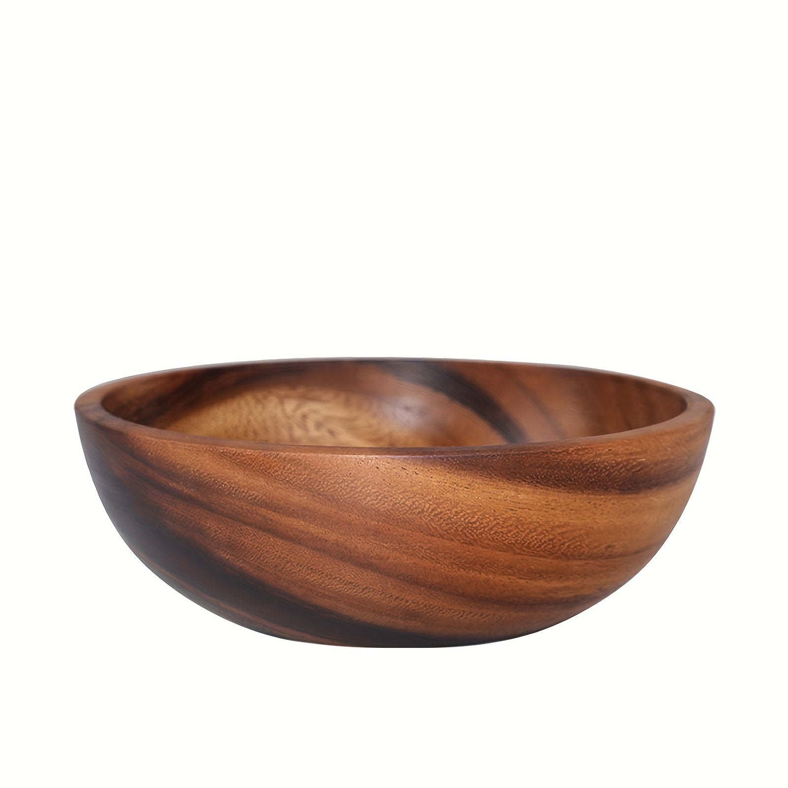 decor - Boho Eco Boutique Wooden Bowl Tableware Anti - Scald Soaking Noodle Bowl Wooden Bowl Soup Bowl Salad Bowl Retro Breakfast Environmentally Friendly Non - Slip Exquisite Workmanship - Boho Eco Boutique™ - decor - Boho Eco Boutique™ - M -