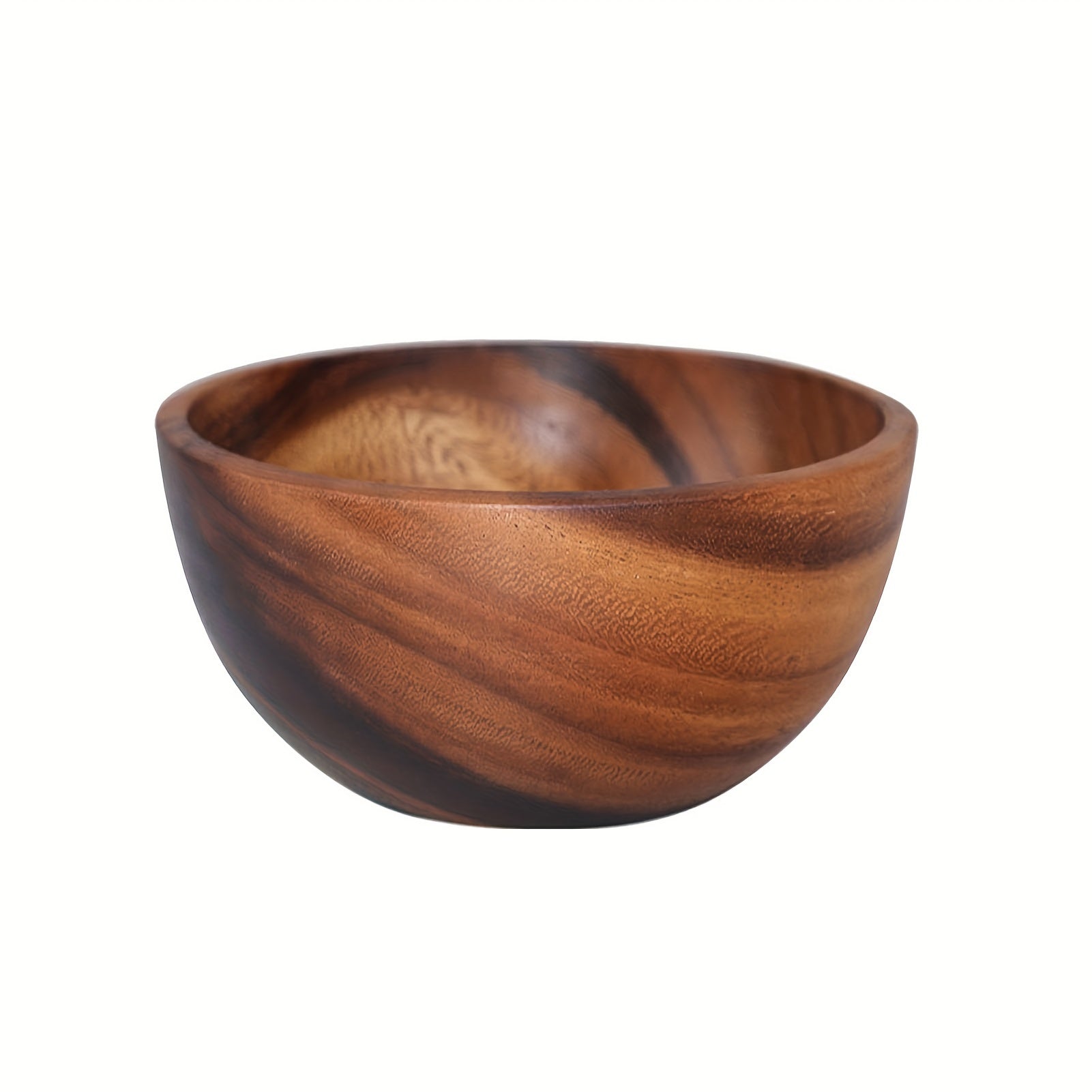 decor - Boho Eco Boutique Wooden Bowl Tableware Anti - Scald Soaking Noodle Bowl Wooden Bowl Soup Bowl Salad Bowl Retro Breakfast Environmentally Friendly Non - Slip Exquisite Workmanship - Boho Eco Boutique™ - decor - Boho Eco Boutique™ - S -