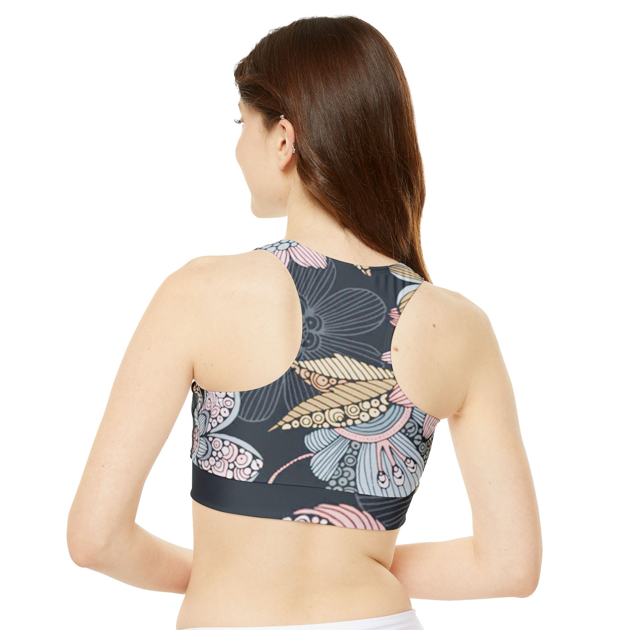All Over Prints - Boho Eco High Neck Crop Bikini Top - Boho Eco Boutique™ - All Over Prints - Boho Eco Boutique™ - XS -