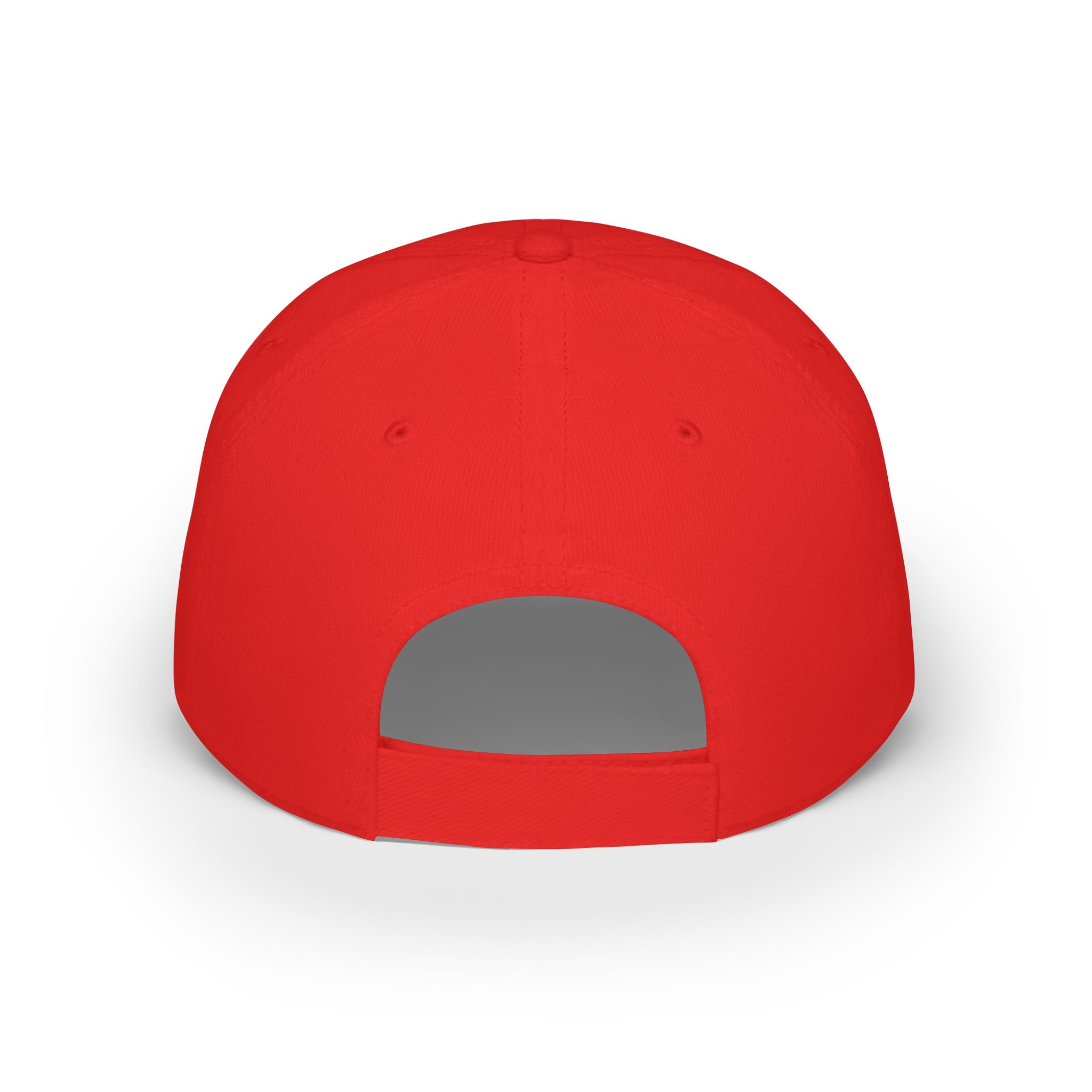Hats - Boho Eco Low Profile Baseball Cap, Keep Going - Boho Eco Boutique™ - Hats - Boho Eco Boutique™ - Red - One size -