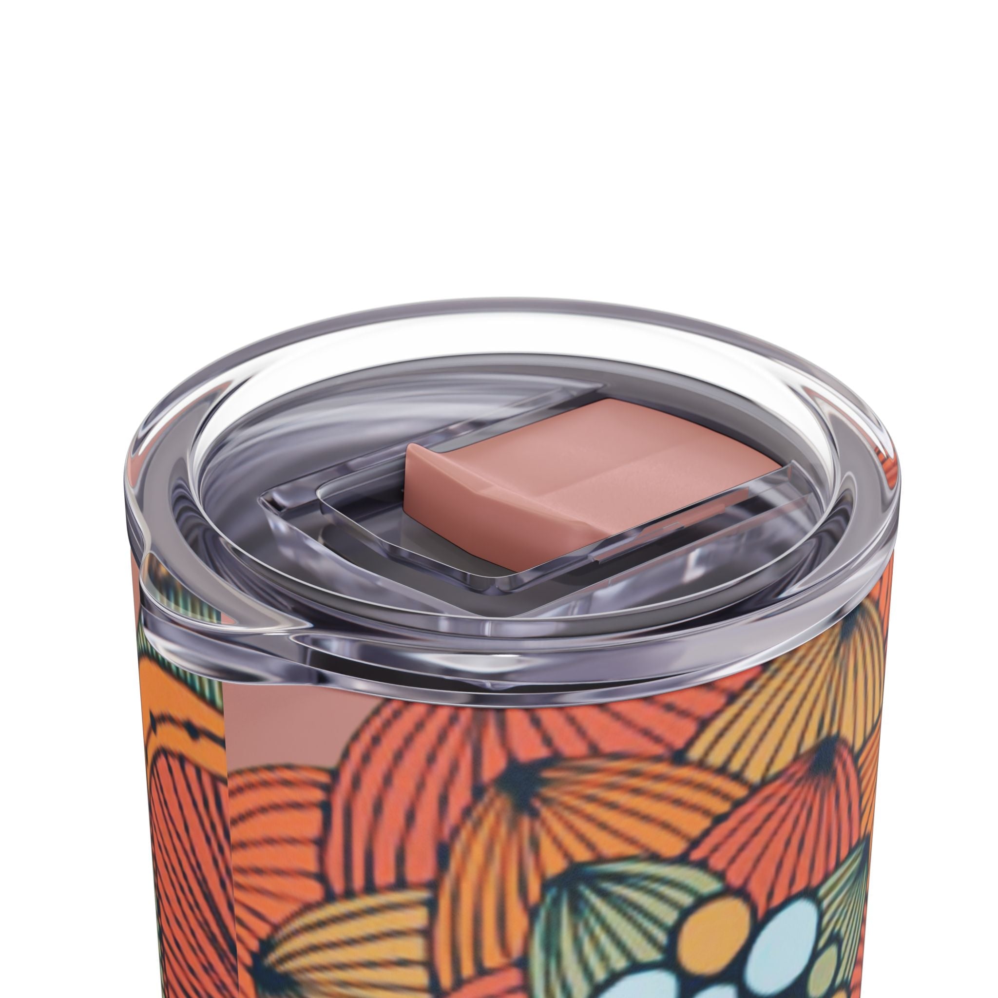 Mug - Boho Eco Skinny Matte Floral Tumbler 20oz | Insulated Stainless Steel Travel Mug | Reusable Eco - Friendly Drinkware | Slim Design for Hot & Cold Beverages - Boho Eco Boutique™ - Mug - Boho Eco Boutique™ - Seaglass - 20oz - Matte