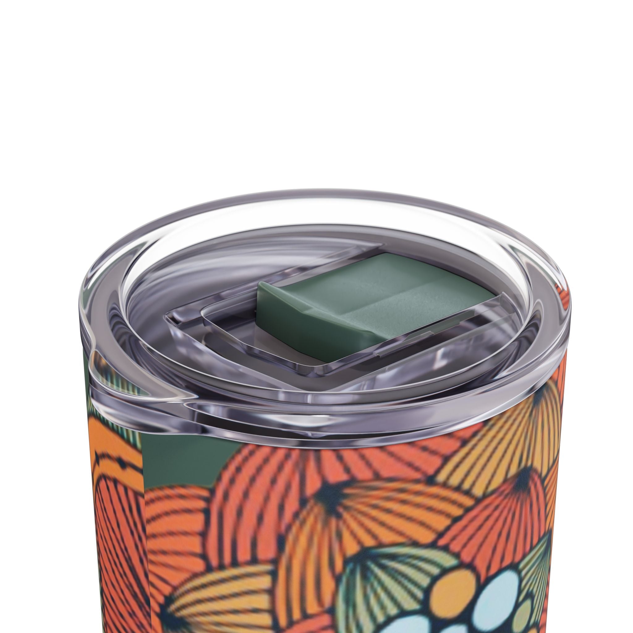 Mug - Boho Eco Skinny Matte Floral Tumbler 20oz | Insulated Stainless Steel Travel Mug | Reusable Eco - Friendly Drinkware | Slim Design for Hot & Cold Beverages - Boho Eco Boutique™ - Mug - Boho Eco Boutique™ - Seaglass - 20oz - Matte