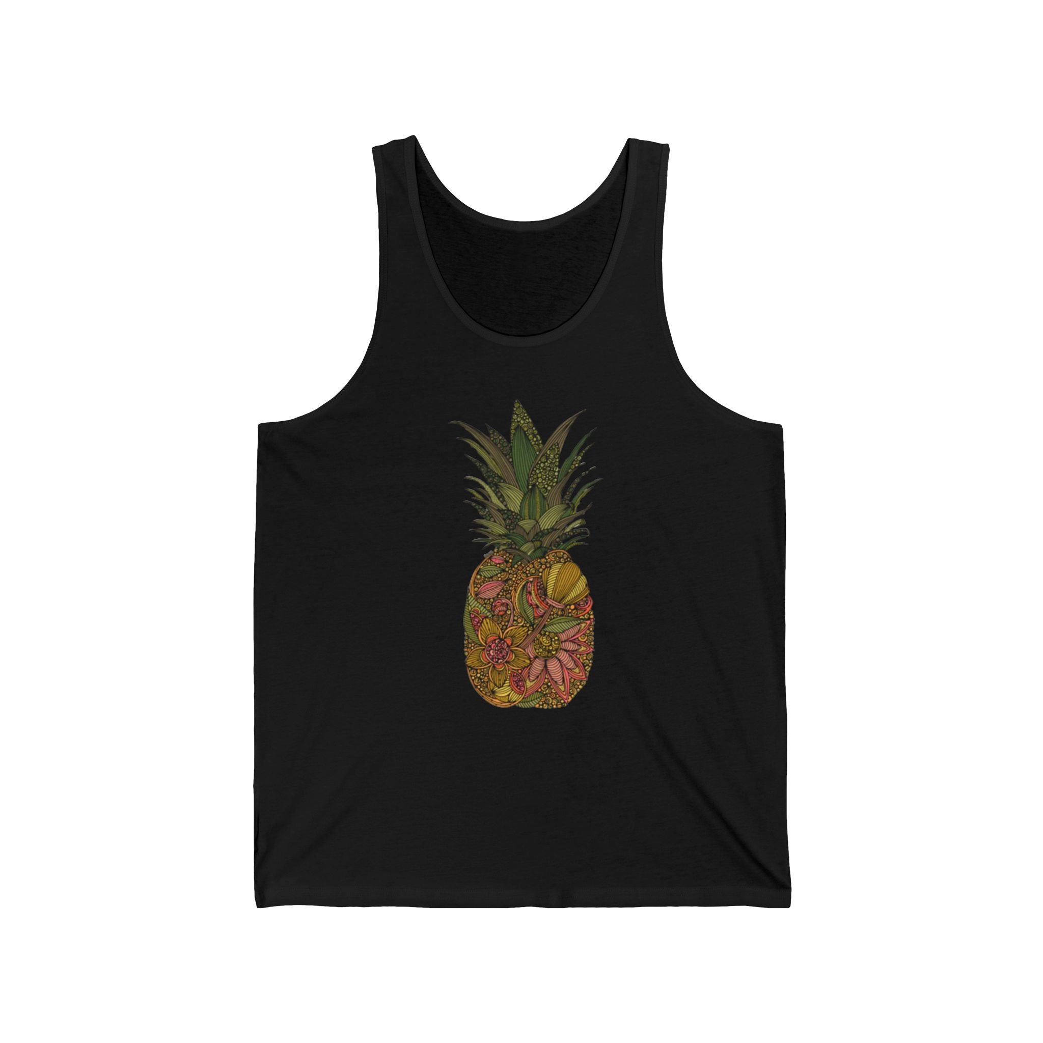 Tank Top - Boho Eco Unisex Jersey Tank - Boho Eco Boutique™ - Tank Top - Boho Eco Boutique™ - XS - Black -