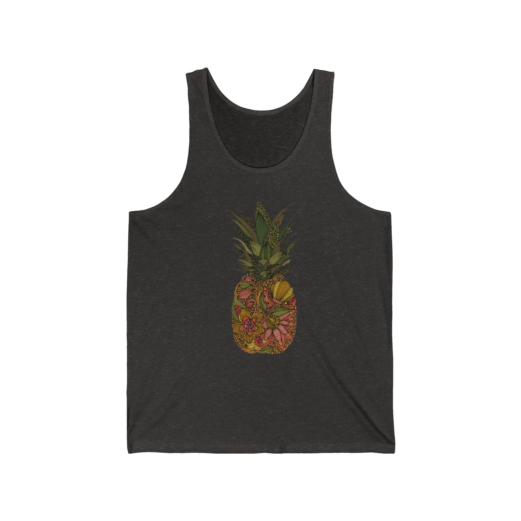 Tank Top - Boho Eco Unisex Jersey Tank - Boho Eco Boutique™ - Tank Top - Boho Eco Boutique™ - XS - Charcoal Black TriBlend -