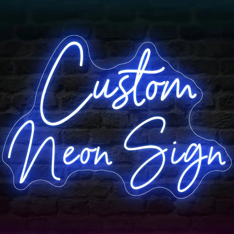 Custom LED Neon Sign - Personalized Name USB Powered Wall Decor Light in 12 Colors for Bedroom Wedding Birthday Party