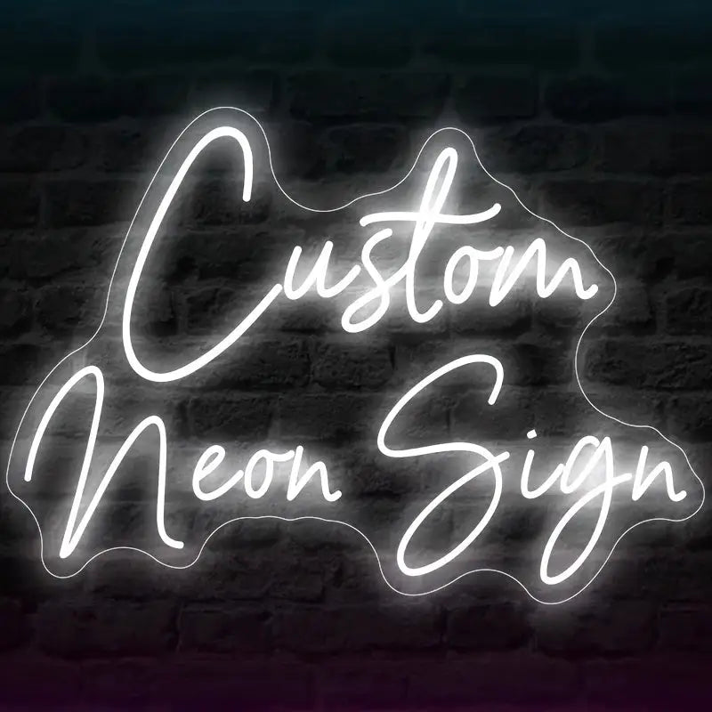 Custom LED Neon Sign - Personalized Name USB Powered Wall Decor Light in 12 Colors for Bedroom Wedding Birthday Party