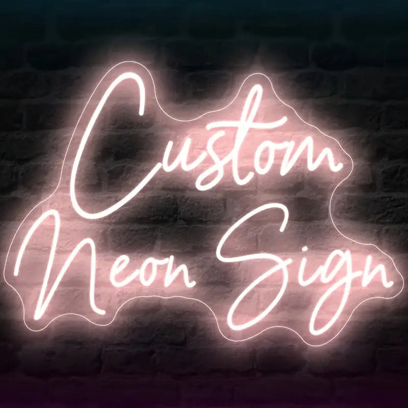 Custom LED Neon Sign - Personalized Name USB Powered Wall Decor Light in 12 Colors for Bedroom Wedding Birthday Party