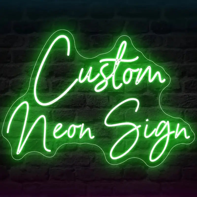 Custom LED Neon Sign - Personalized Name USB Powered Wall Decor Light in 12 Colors for Bedroom Wedding Birthday Party
