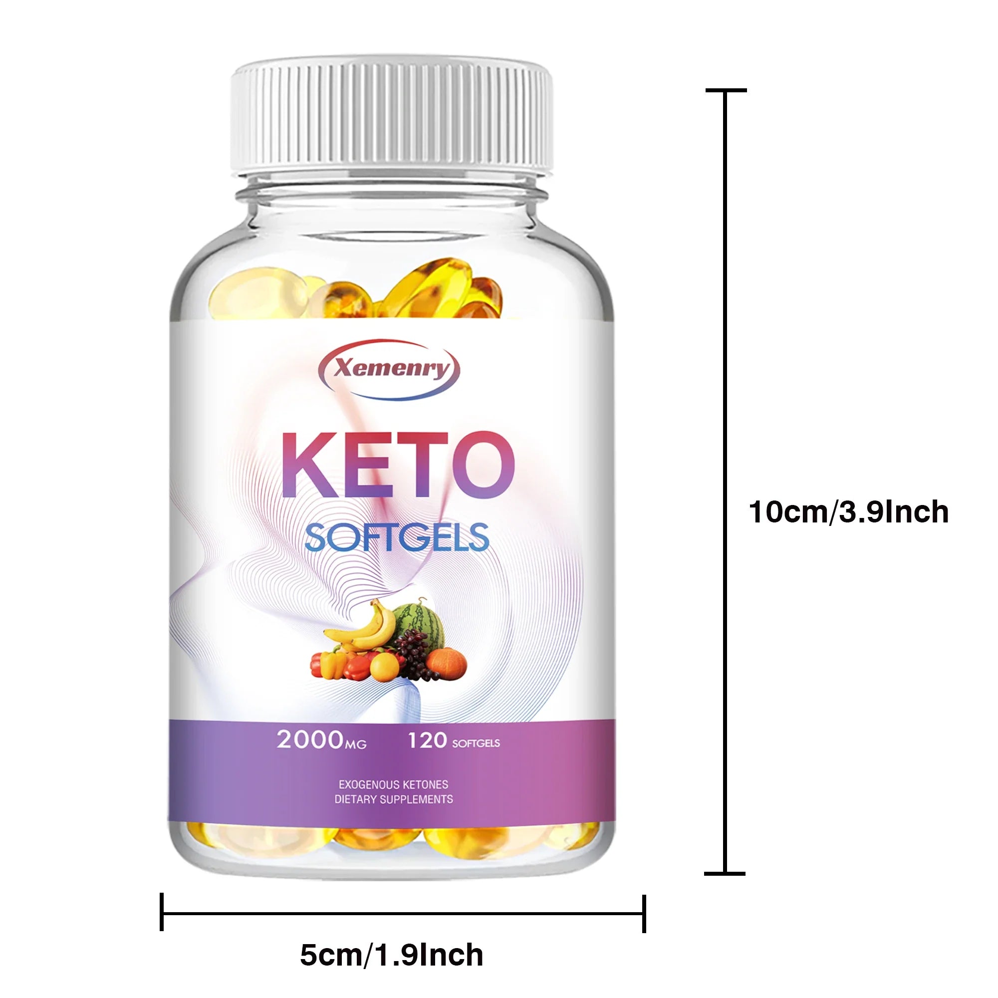 Keto Supplement - 120 Capsules Body Cleansing & Detoxification | Weight Management | Improved Metabolism - 120 Capsules