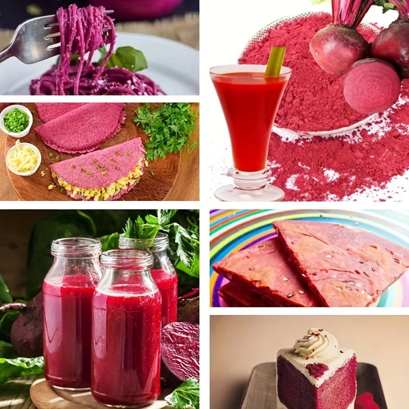 Organic Beetroot Powder (1 Pound) 100% Natural Beetroot Juice Powder Superfood High-quality Beetroot Concentrate Powder