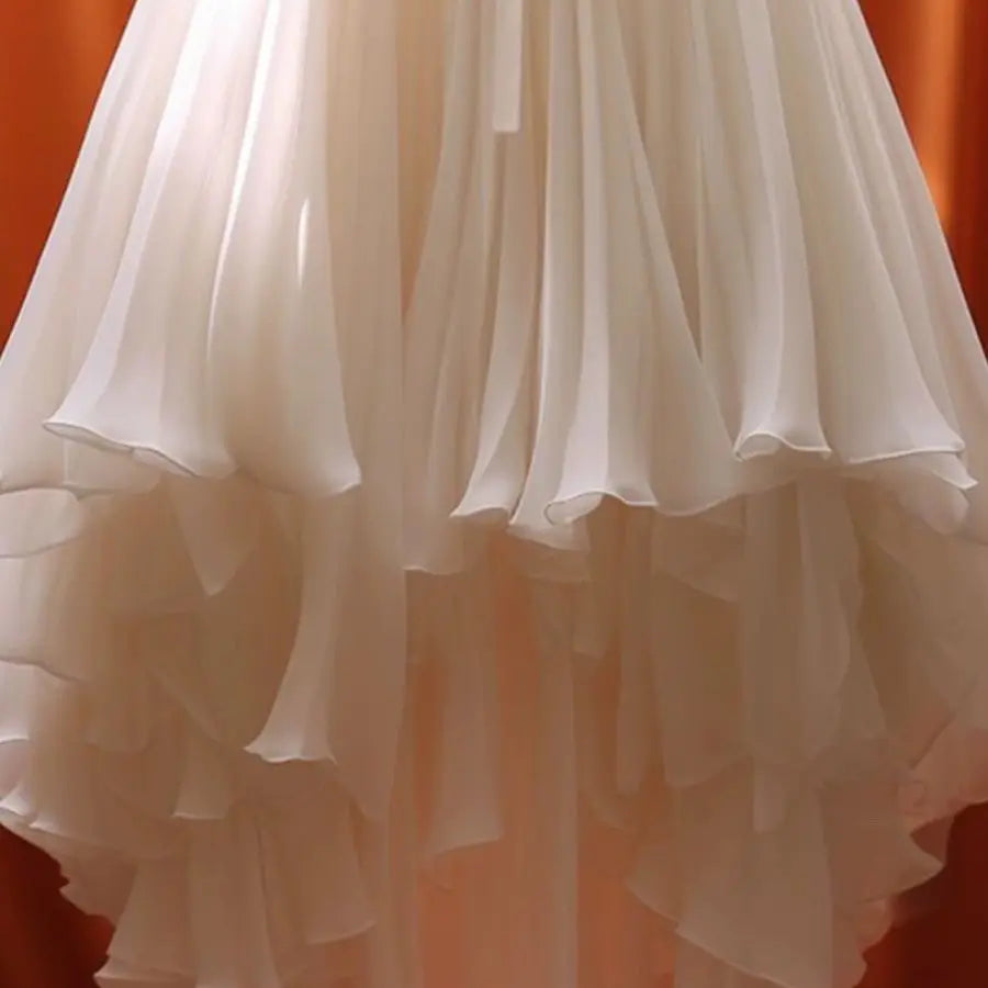 Vintage Tie Tailcoat Pleated Skirt - High Waist Bow Midi Maxi Skirt for Women Loose and Elegant Faldas Mujer Moda