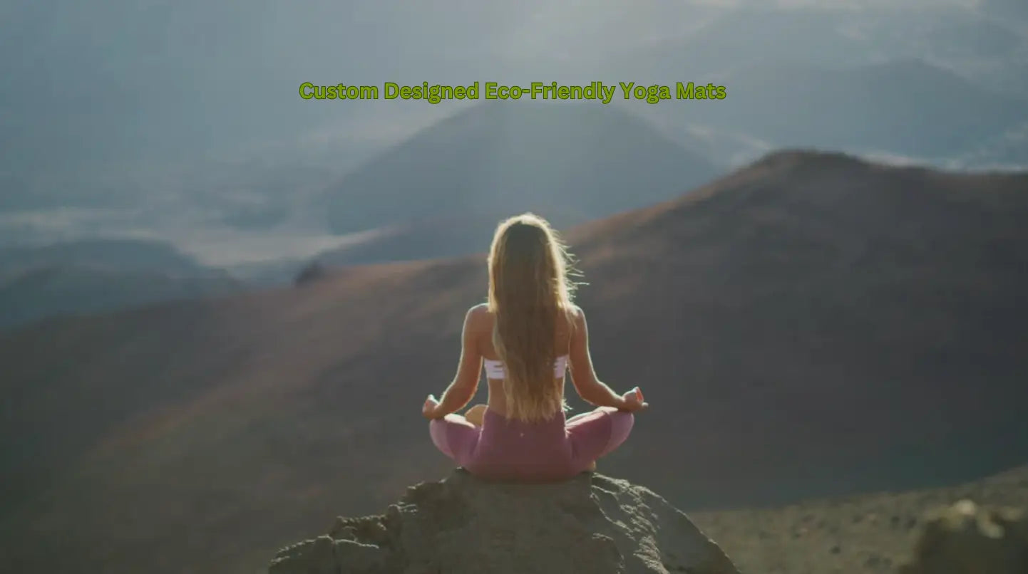 Meditating woman.