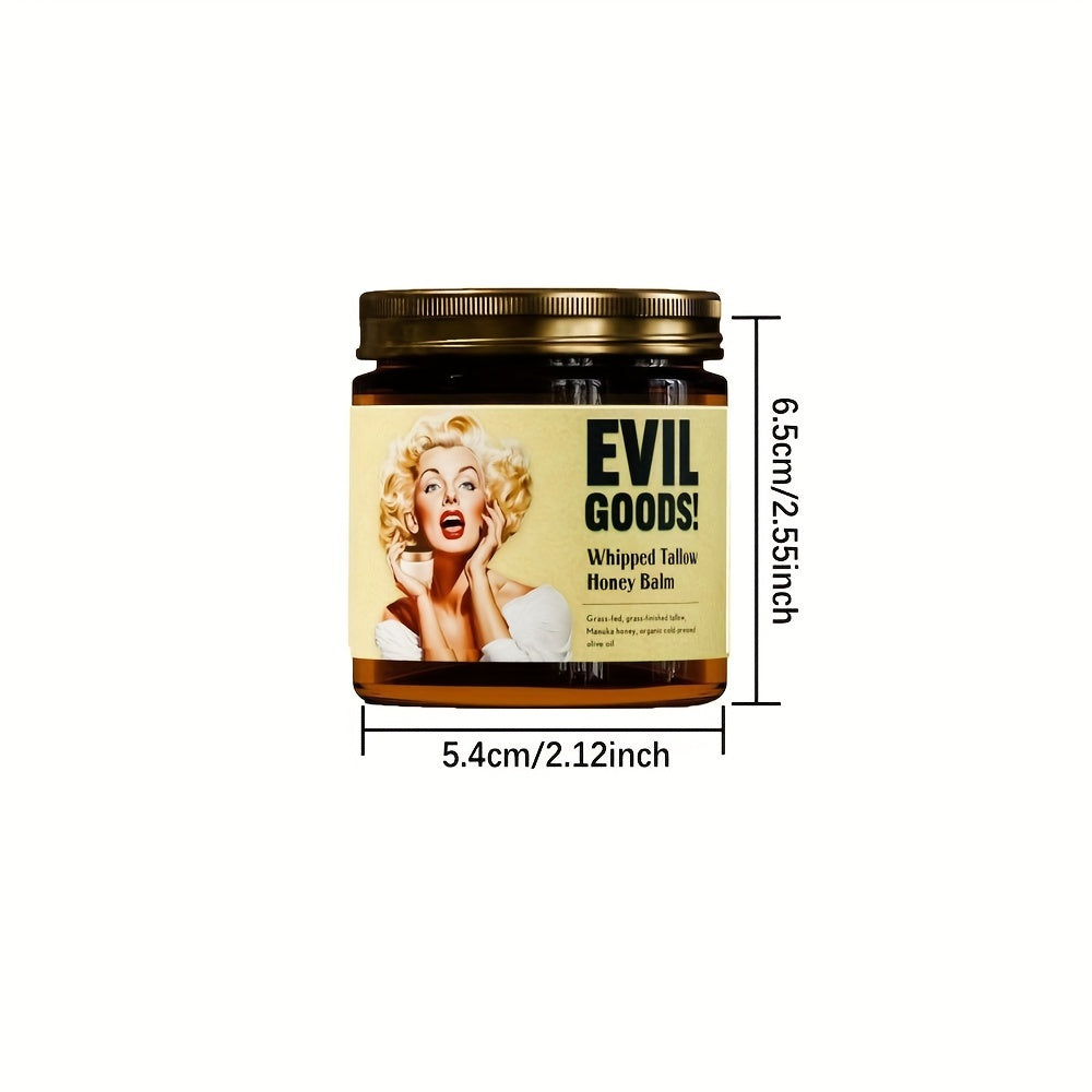 100% Grass-Fed Finished Whipped Honey Butter Moisturizer – Nourishing for Face and Body Ideal for Dry & Sensitive Skin