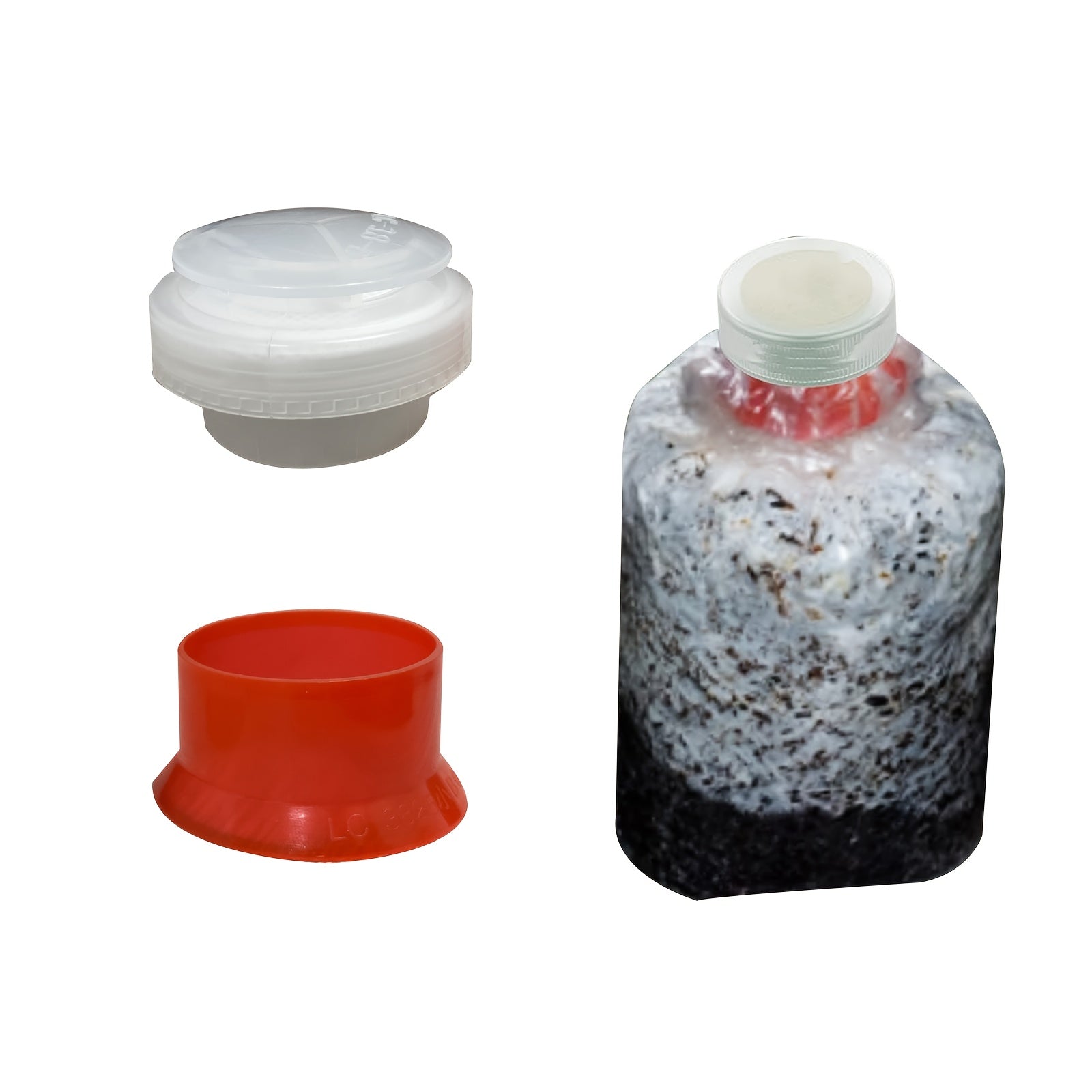 10pcs Ventilation Sealing Caps for Mushroom Cultivation Growth Bags - Durable Waterproof and Moisture-Proof Plastic