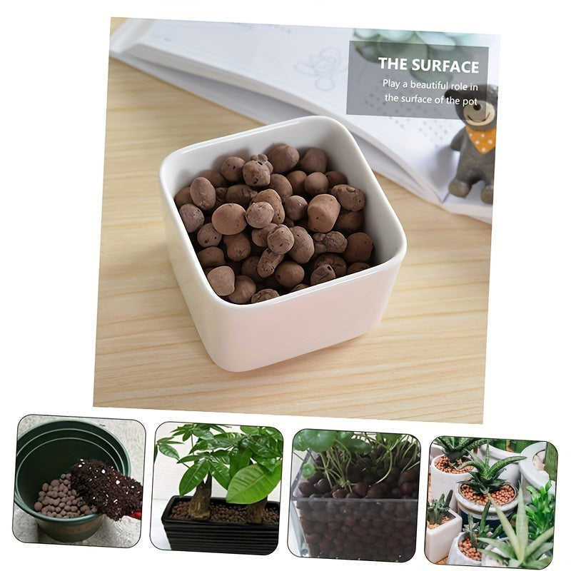 16 lbs Premium Expanded Clay Aggregate - High Porosity 5-10mm Hydroponic Grow Rocks for Soilless Cultivation Orchids