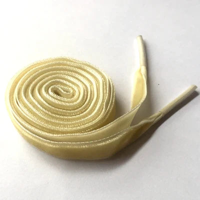 1cm Wide Velvet Ribbon Flat Shoelaces - Fantastic Replacement Laces for Sneakers & Sports Shoes 120cm/47 Inch Length