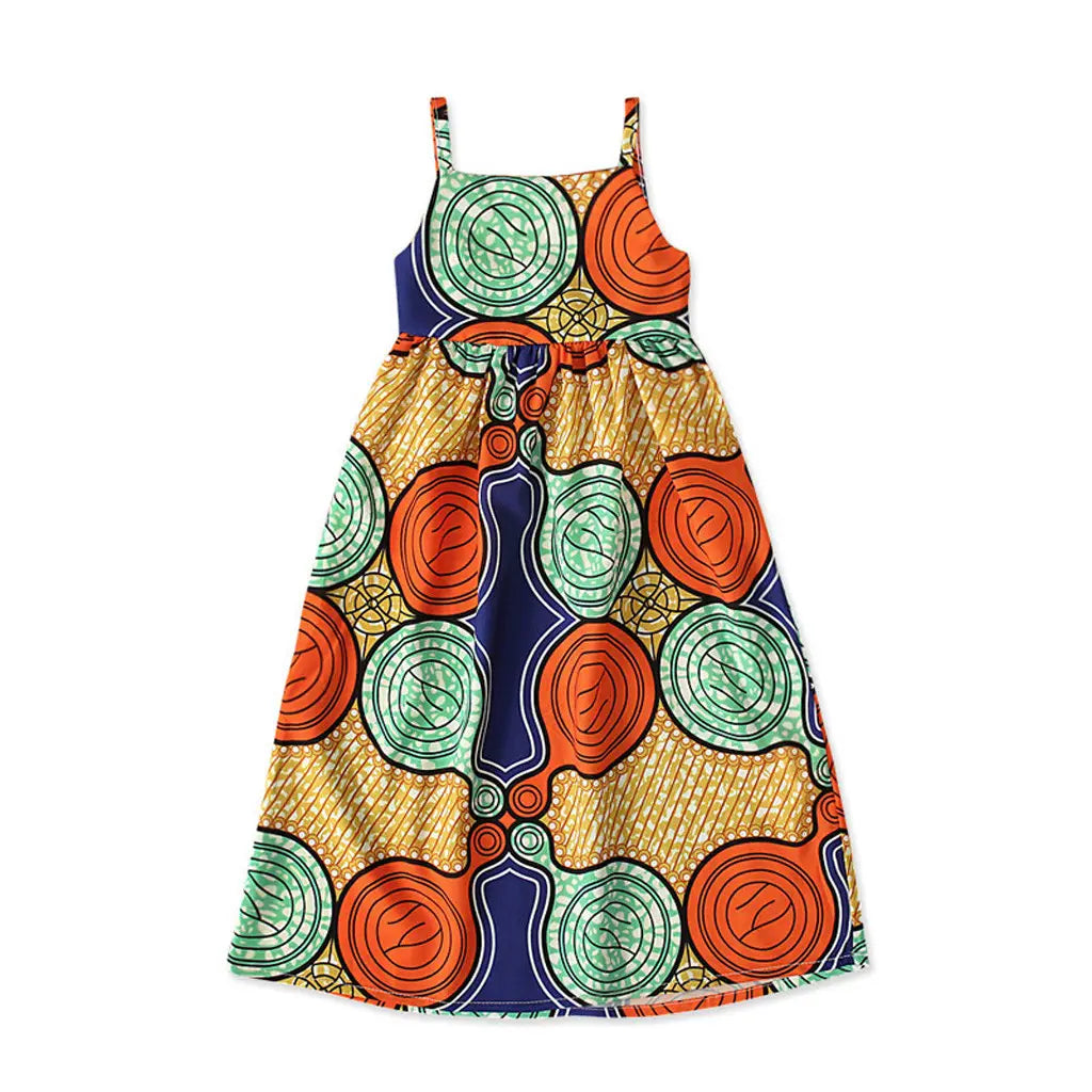 Boho Eco Chic Summer dress Kids Girls | Princess Dress | New Summer Children Beach Dress