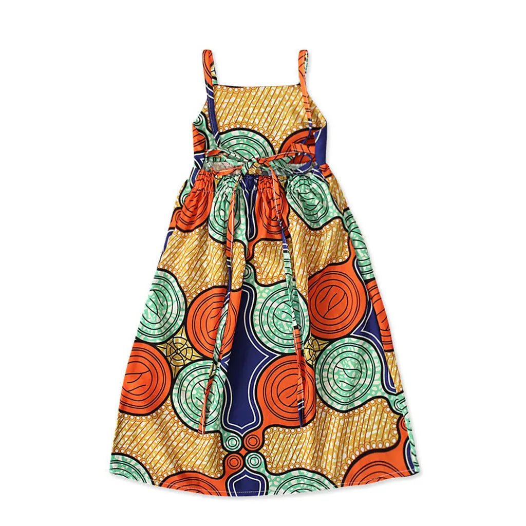 Boho Eco Chic Summer dress Kids Girls | Princess Dress | New Summer Children Beach Dress