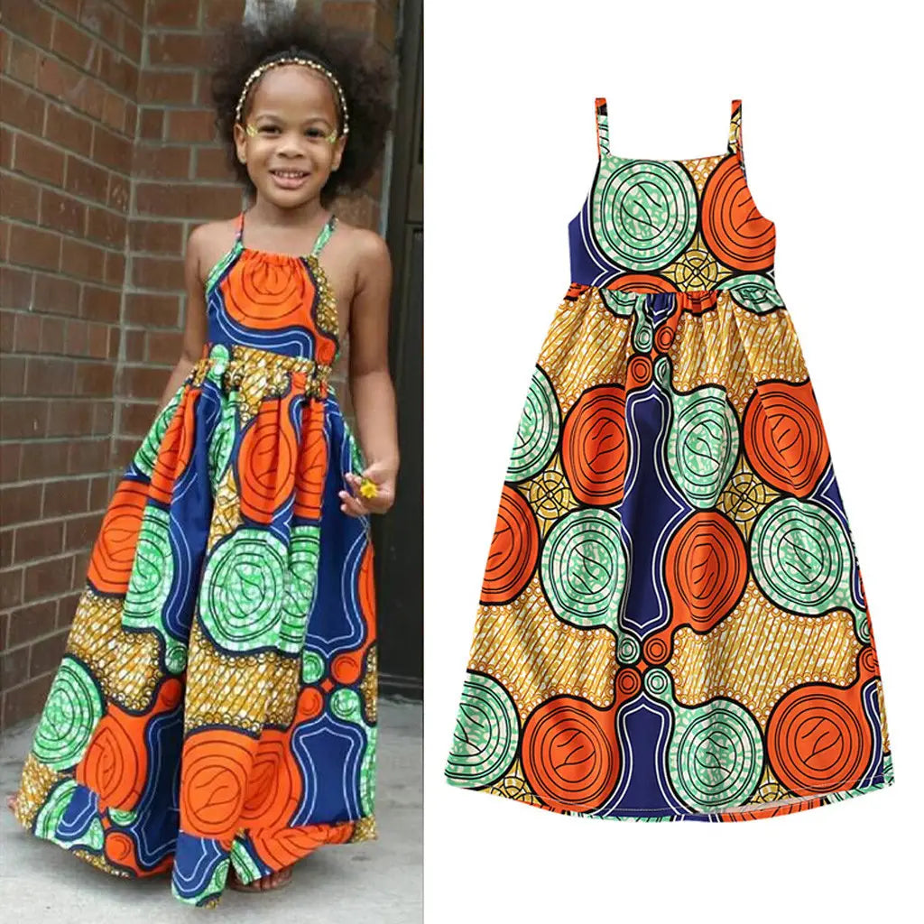 Boho Eco Chic Summer dress Kids Girls | Princess Dress | New Summer Children Beach Dress