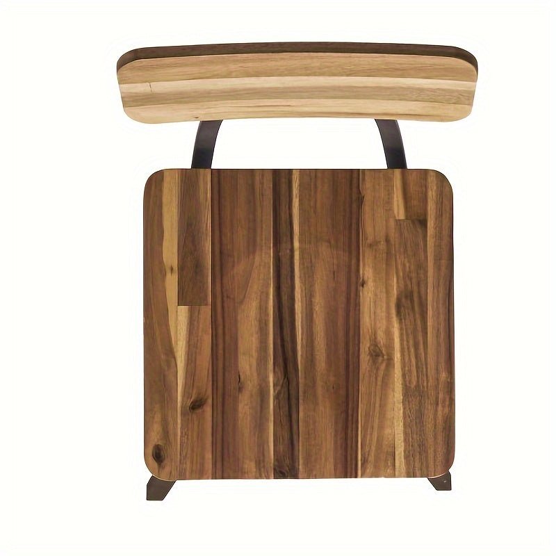 customized - Bar Stools, Set of 2 PU Upholstered Breakfast Stools, 29.7 Inches Barstools with Back and Footrest, Simple Assembly, for Dining Room Kitchen Counter Bar, Rustic Brown - Boho Eco Boutique™ - customized - Boho Eco Boutique™ - Natural Color - 