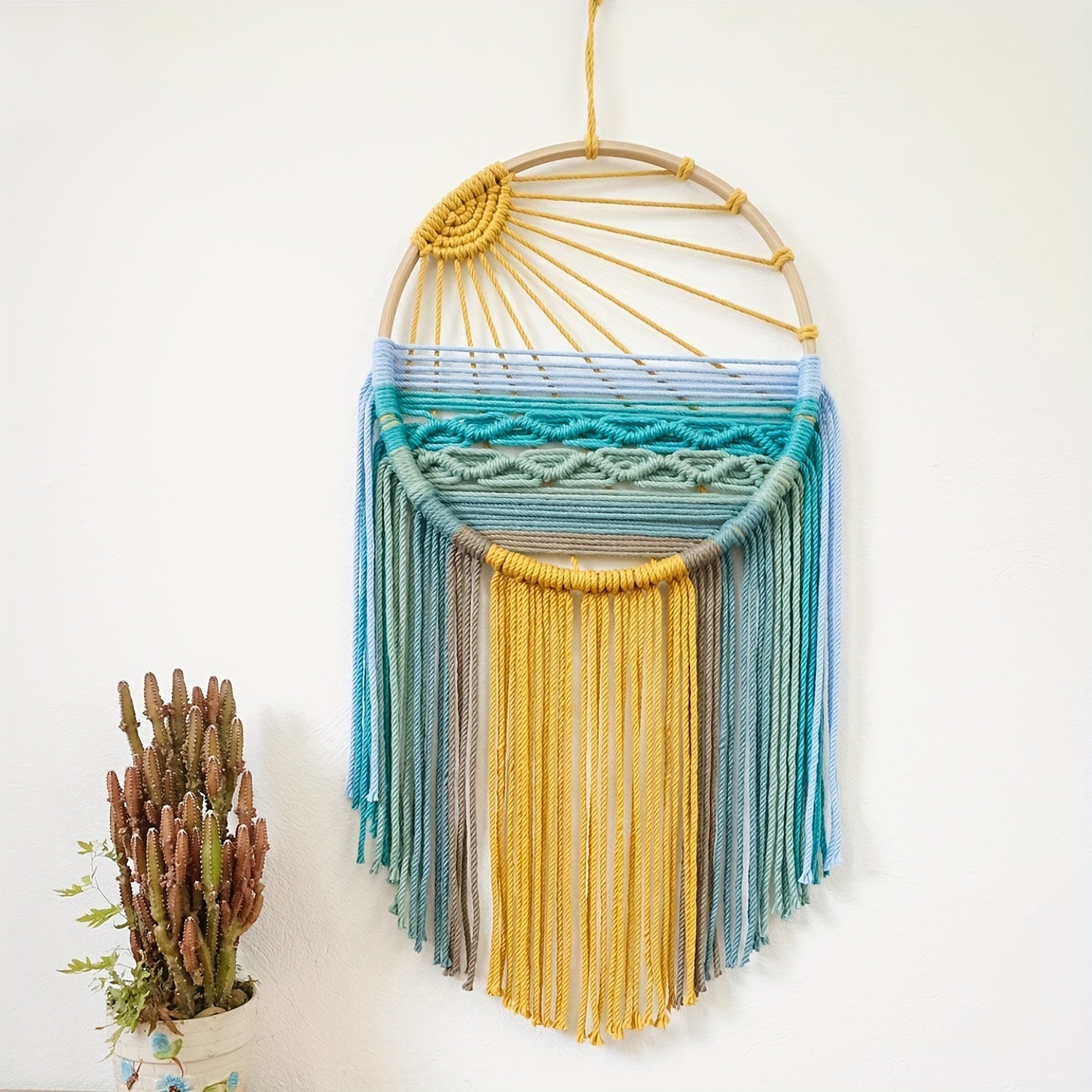 customized - Bohemian Handwoven Tapestry Bedroom Wall Art Dcor - Boho Eco Boutique™ - customized - Boho Eco Boutique™ - A - 