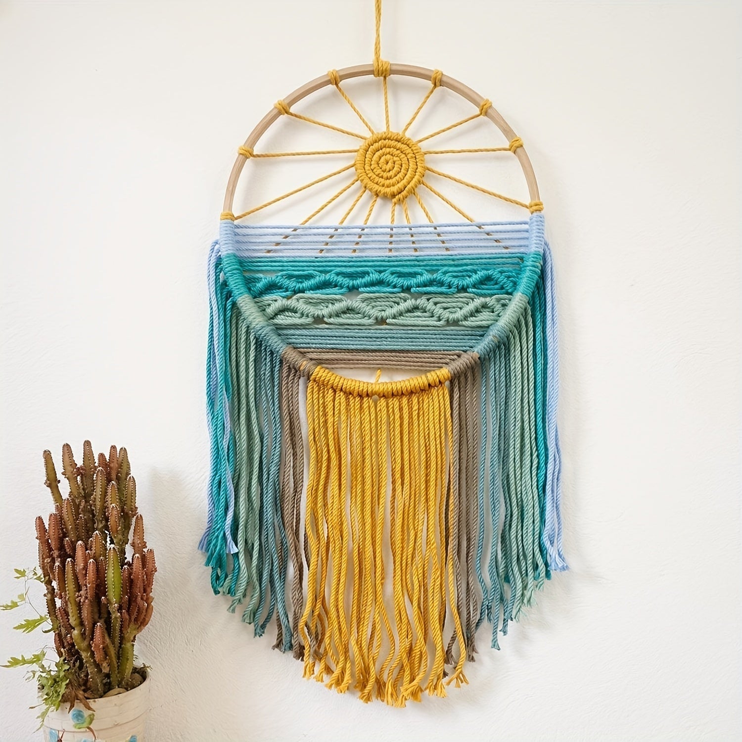 customized - Bohemian Handwoven Tapestry Bedroom Wall Art Dcor - Boho Eco Boutique™ - customized - Boho Eco Boutique™ - A - 