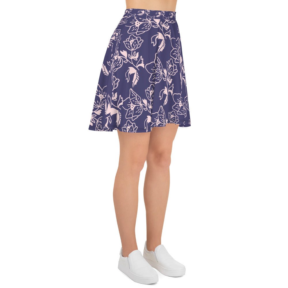 All Over Prints - Boho Eco Floral Skirt - Boho Eco Boutique™ - Boho Eco Boutique™ - XS - 