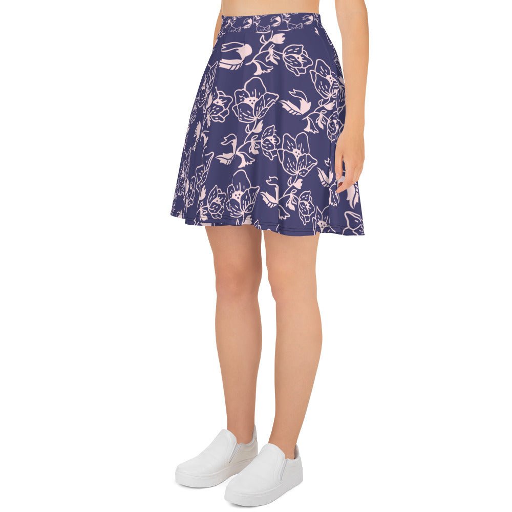 All Over Prints - Boho Eco Floral Skirt - Boho Eco Boutique™ - Boho Eco Boutique™ - XS - 