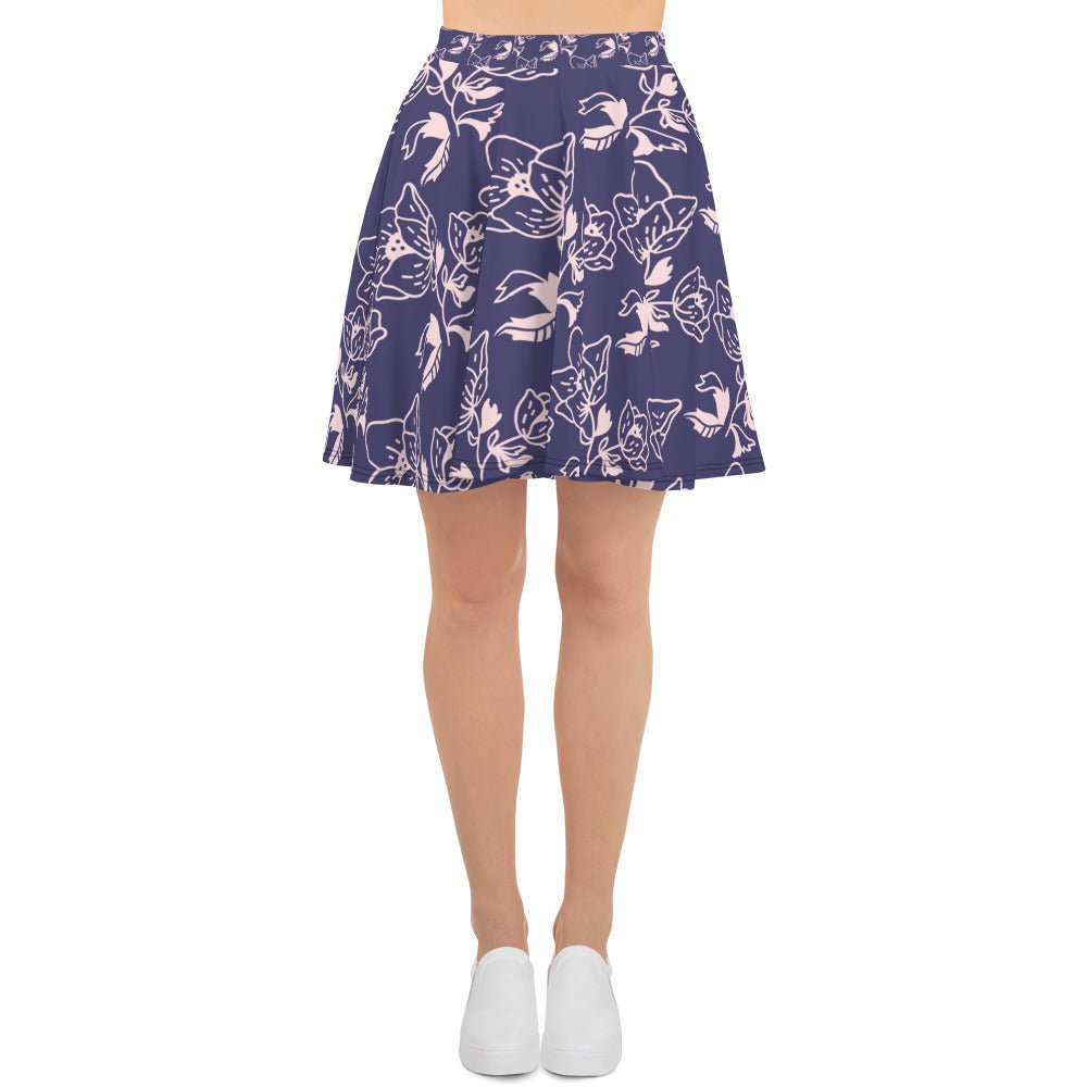 All Over Prints - Boho Eco Floral Skirt - Boho Eco Boutique™ - Boho Eco Boutique™ - XS - 