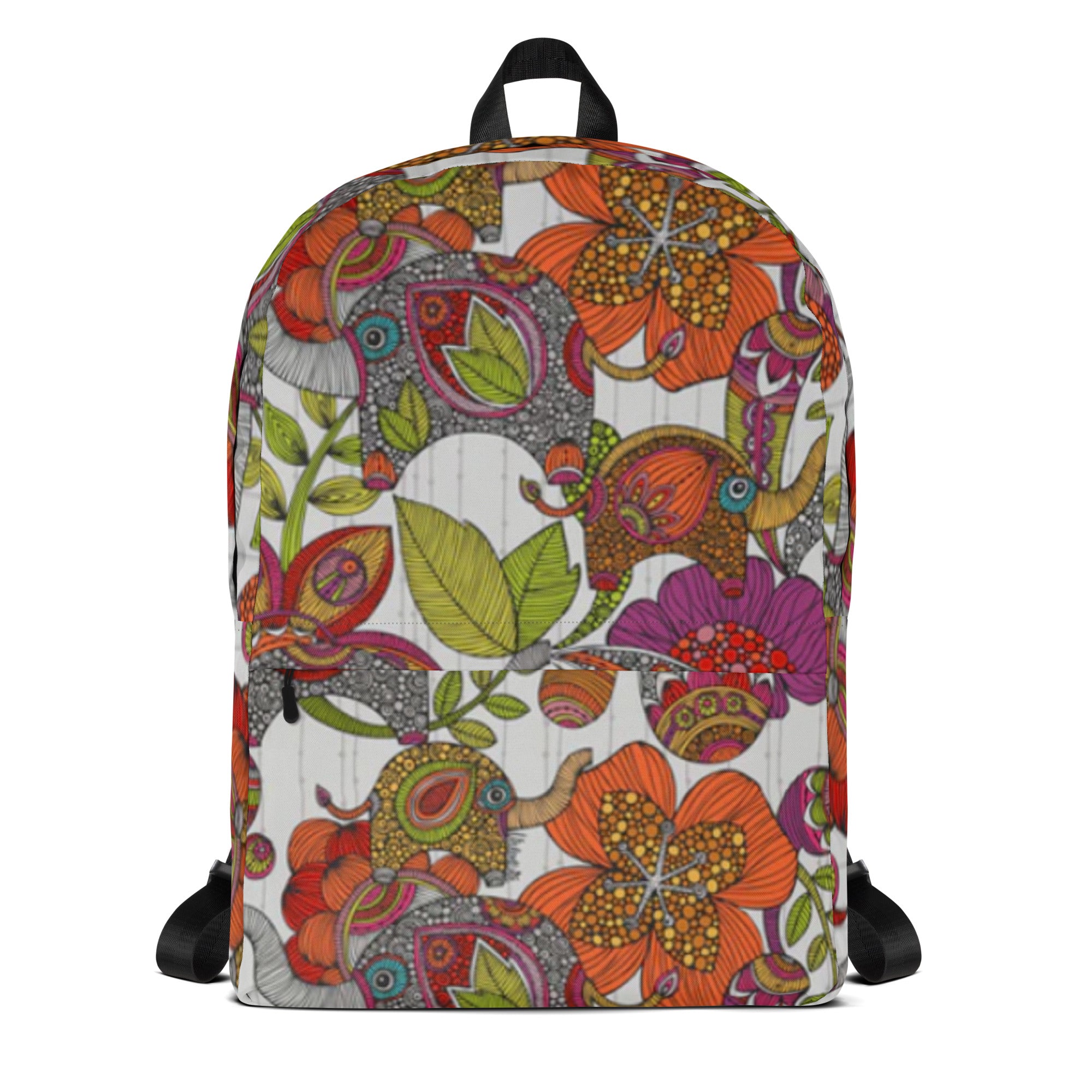 All Over Prints - Boho Eco Unique Backpack Elephants - Boho Eco Boutique™ - Boho Eco Boutique™ - 