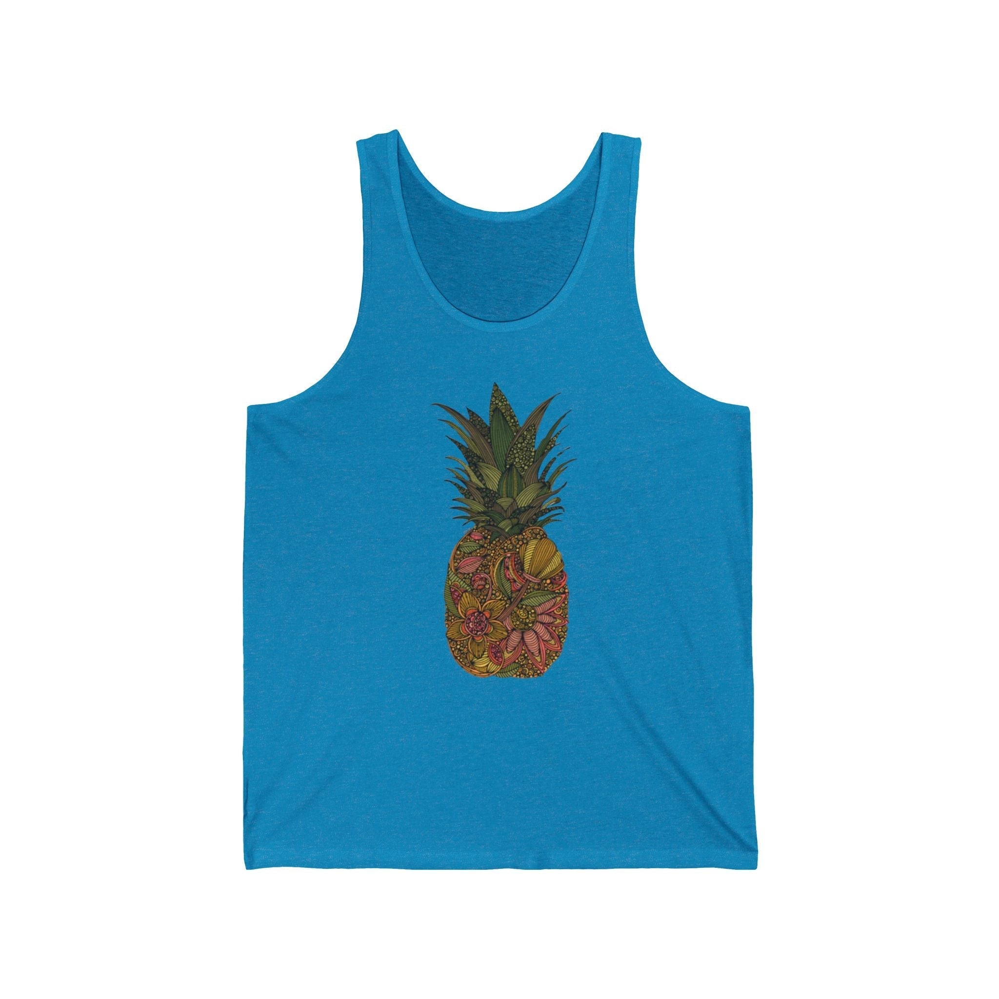 Tank Top - Boho Eco Unisex Jersey Tank - Boho Eco Boutique™ - Tank Top - Boho Eco Boutique™ - XS - Aqua TriBlend - 