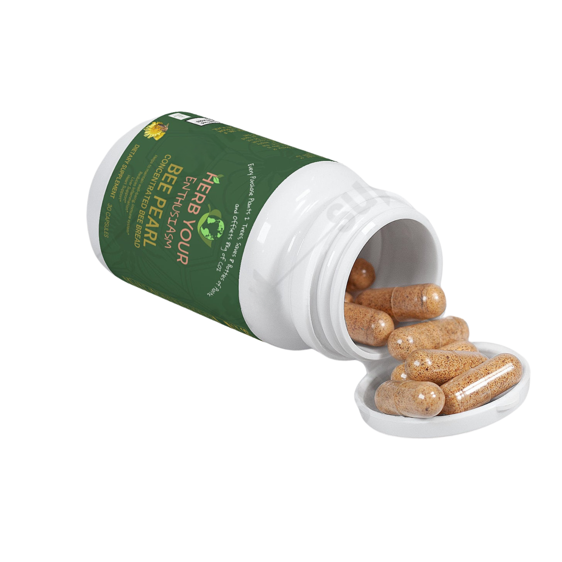 Herb Your Enthusiasm 100% Natural Non- GMO Bee Pearl - Natural Extracts
