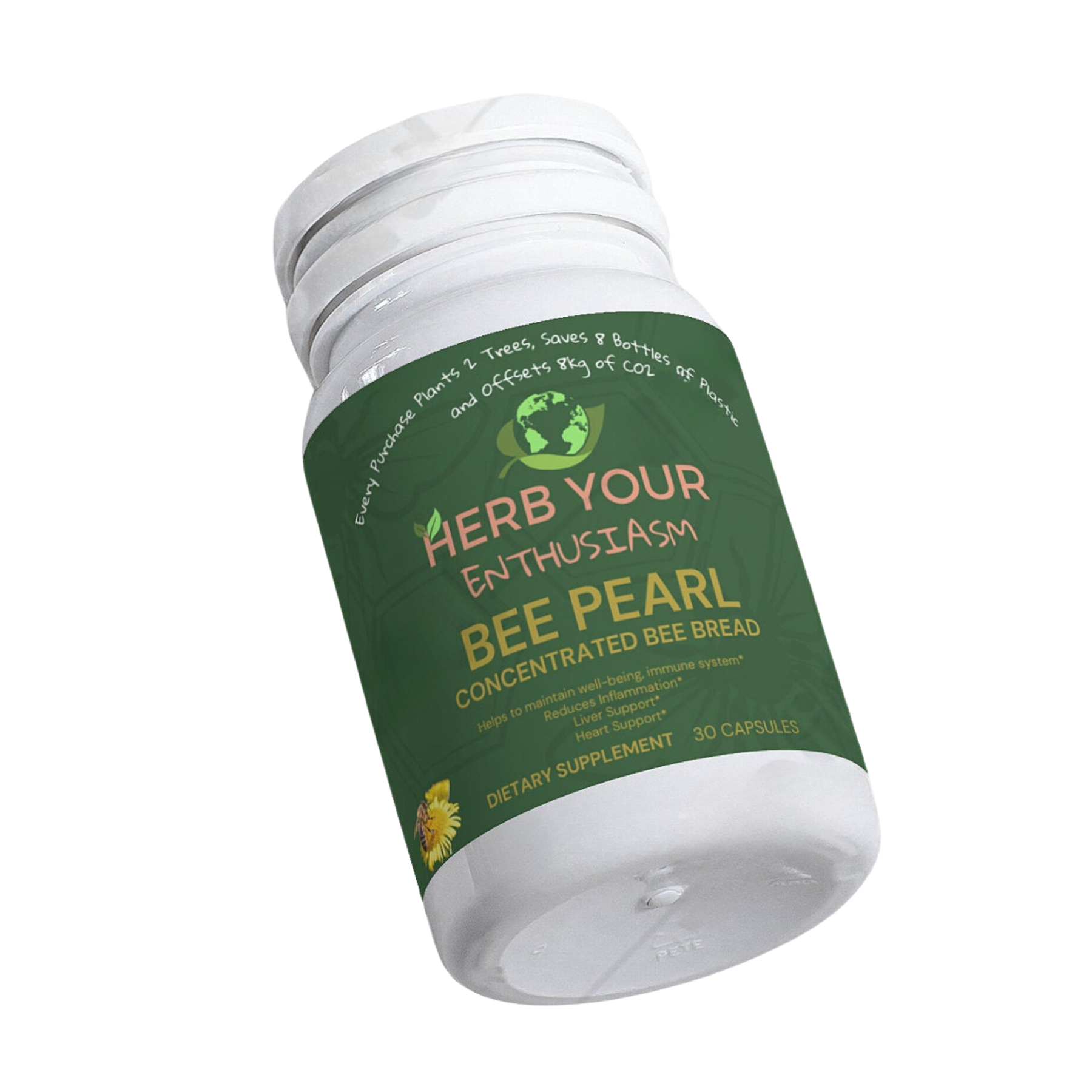 Herb Your Enthusiasm 100% Natural Non- GMO Bee Pearl - Natural Extracts