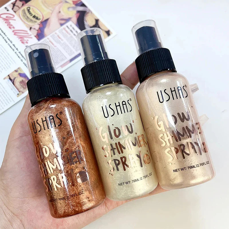 Highlight Palette Sequins Facial Contour Brightening Makeup Shimmer Illuminating Makeup Pearl Full Body Highlighting