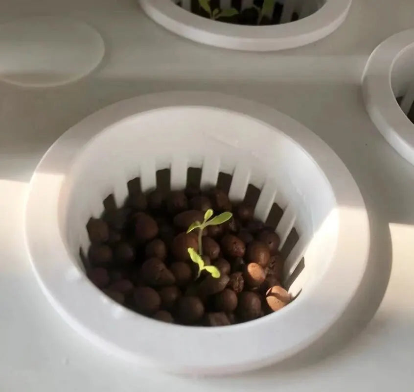 Hydroponics Growing System Indoor Garden Kit - 3 Layers 42 Pods with LED Light for Vegetables Strawberries & Herbs