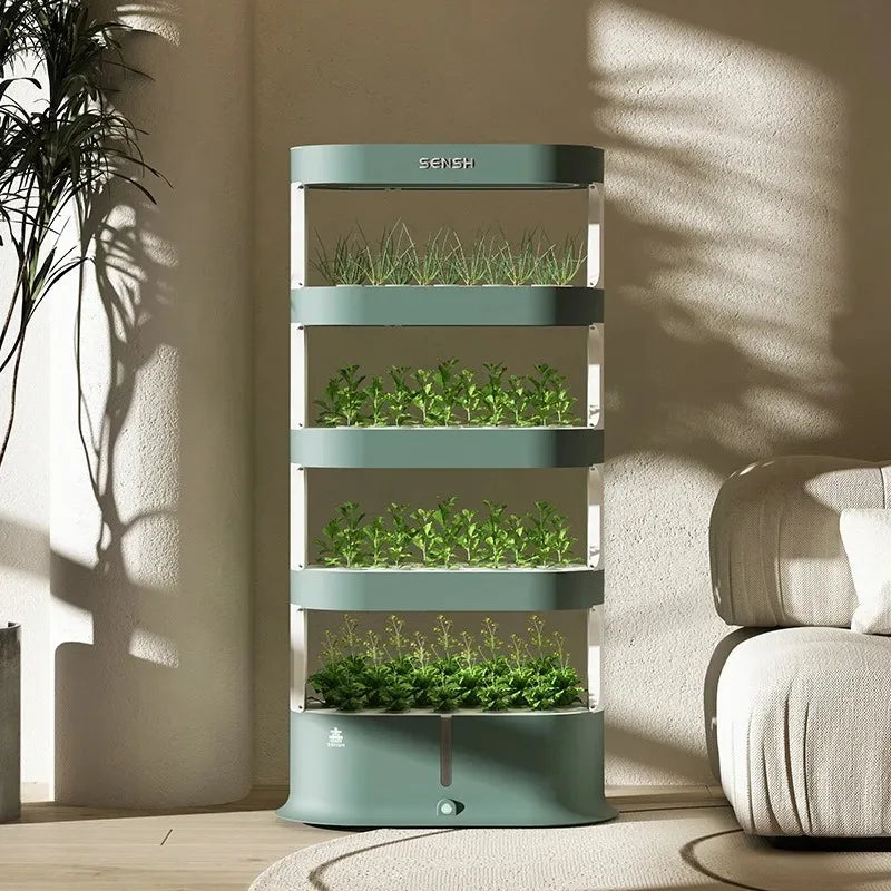 Hydroponics Growing System Smart Indoor Planter – Vertical Hydroponic Tower for Vegetables & Fruits - 4 layers 2