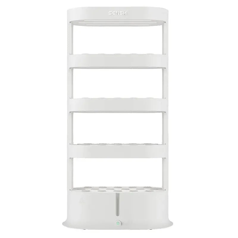 Hydroponics Growing System Smart Indoor Planter – Vertical Hydroponic Tower for Vegetables & Fruits - 4 layers
