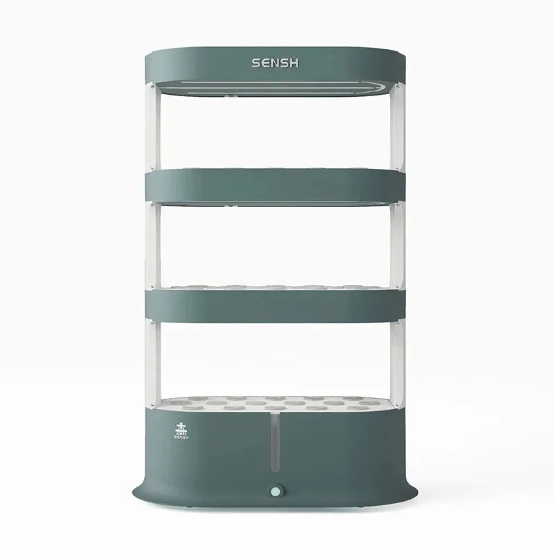 Hydroponics Growing System Smart Indoor Planter – Vertical Hydroponic Tower for Vegetables & Fruits - 3 layers