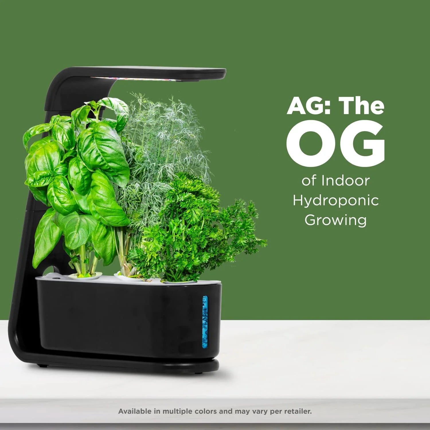 Hydroponics Growing System with Seed Pod Kit – Height Adjustable Automatic Timing LED Grow Lights Indoor Garden Water