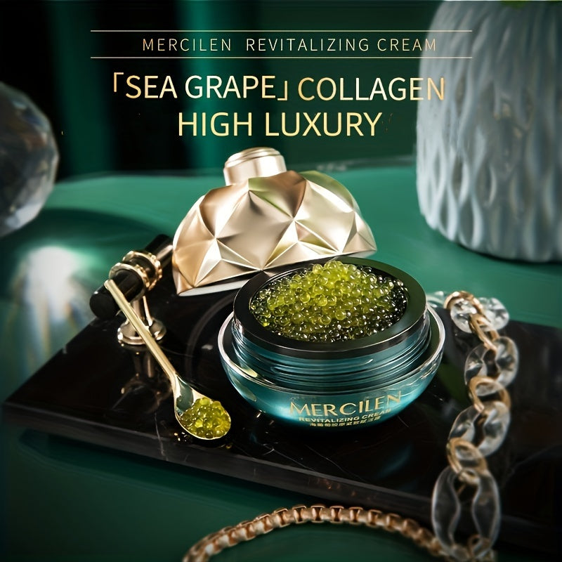 MERCILEN Sea Grapes Revitalizing Cream – Hydrating Wrinkle-Fighting and Nourishing Face Cream for All Skin Types - 1